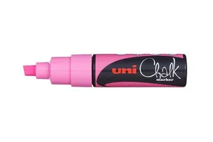 Kreidemarker PWE-8K, fluoreszierend pink, 8 mm, UNI